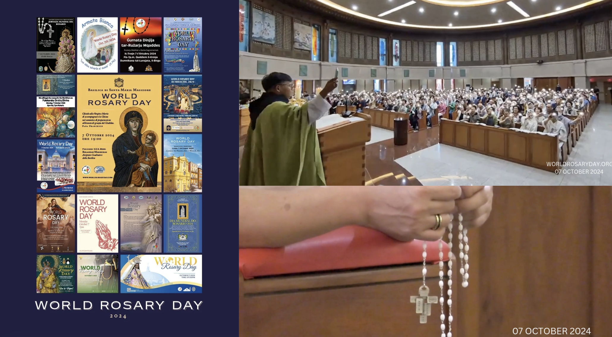 WORLD ROSARY DAY 2024